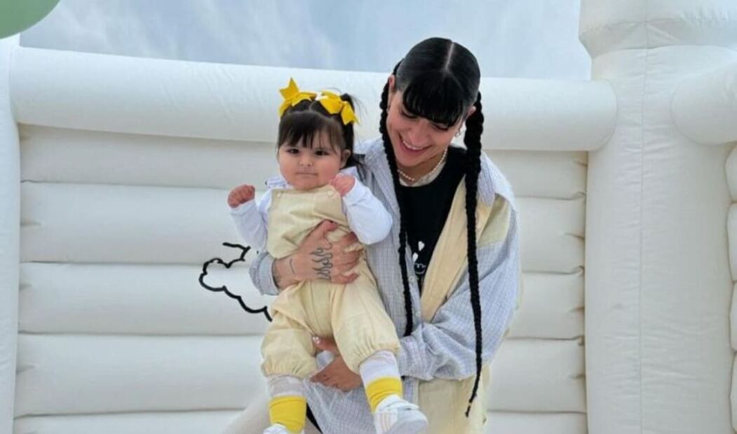 Inti, la bebé de Christian Nodal y Cazzu / Foto: Instagram