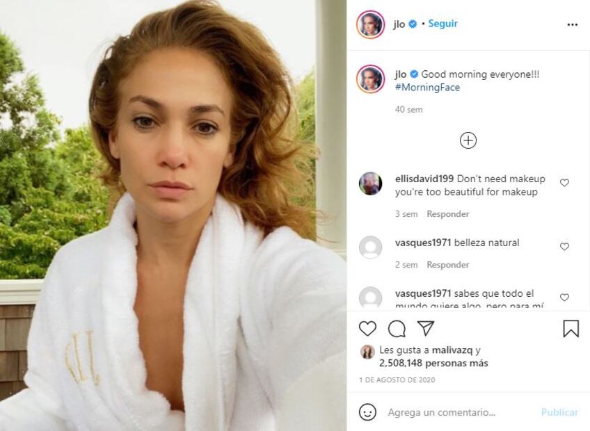 Jennifer Lopez evita este alimento para prevenir arrugas en la cara