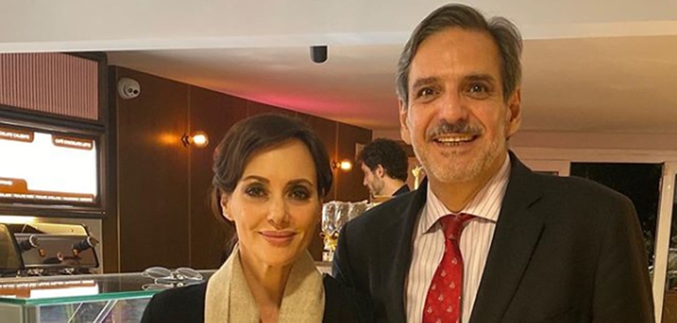 La senadora Lilly Téllez y Jesús Tueme unieron sus vidas
