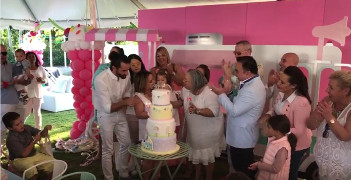 La fiesta de cumpleaños de Alaïa, hija de Adamari López y Toni Costa 