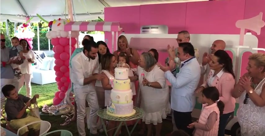 La fiesta de cumpleaños de Alaïa, hija de Adamari López y Toni Costa 