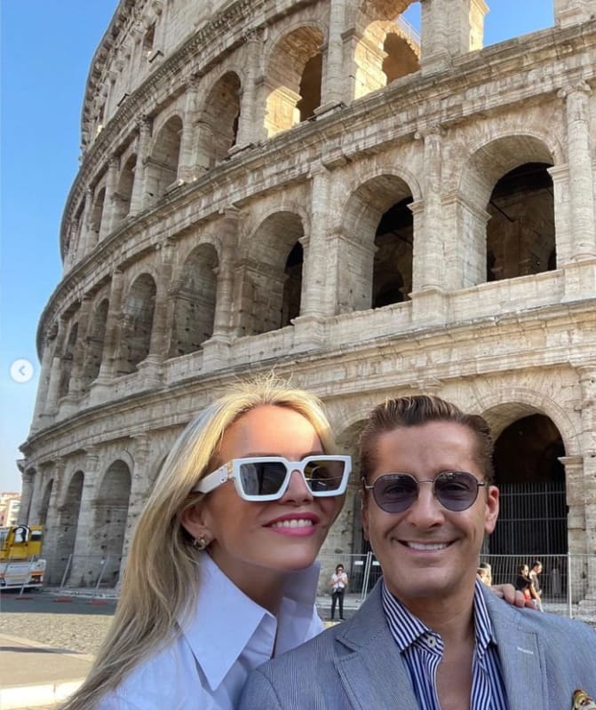 Alejandro Basteri y Mariana Otero disfrutan vacaciones en Italia / Instagram: @marianaoterof