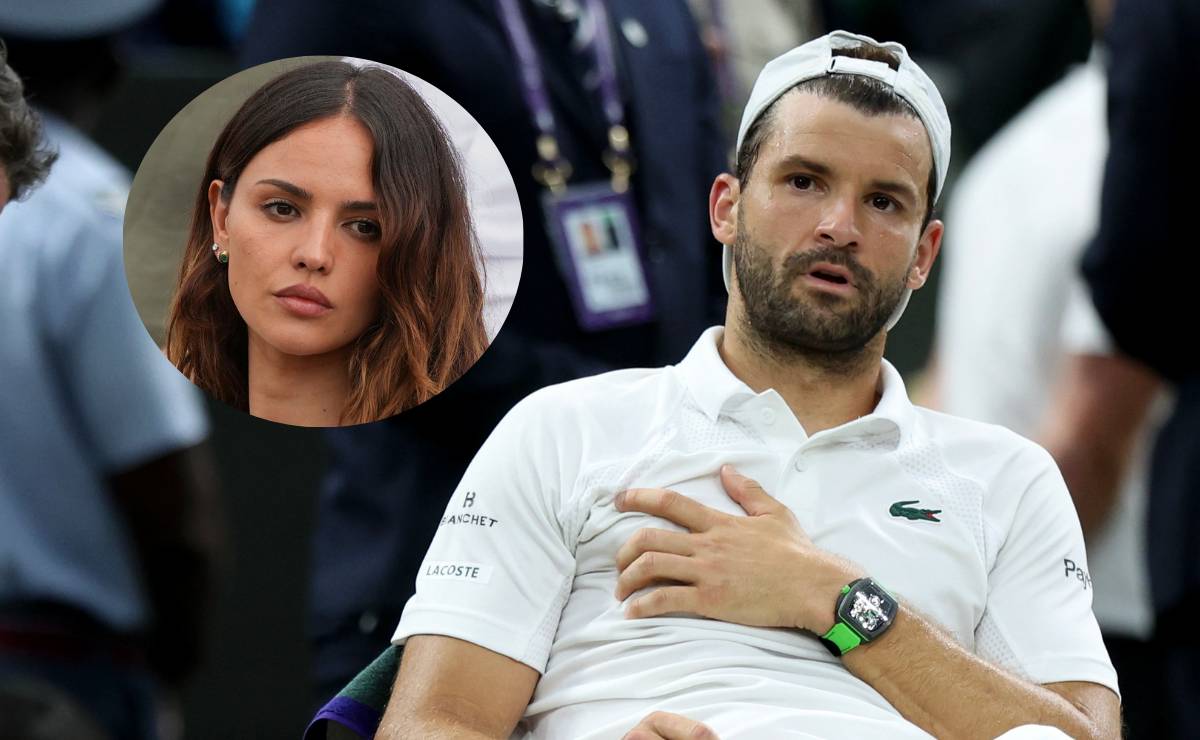 Eiza González reacciona a la lesión de su novio Grigor Dimitrov en Wimbledon 2025