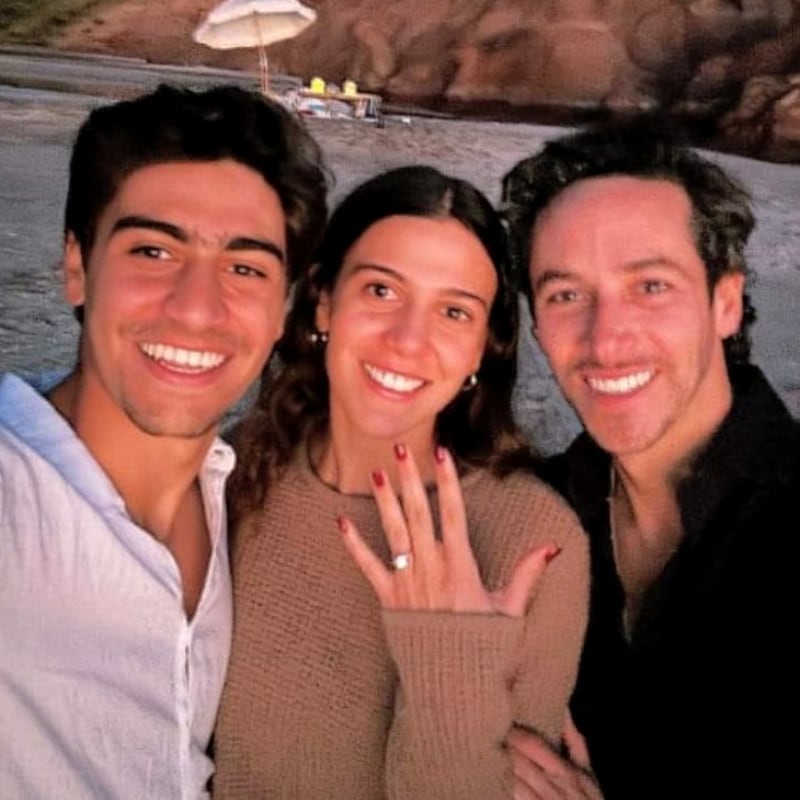Johanna Elias y Arturo Maldonado / Foto: Instagram
