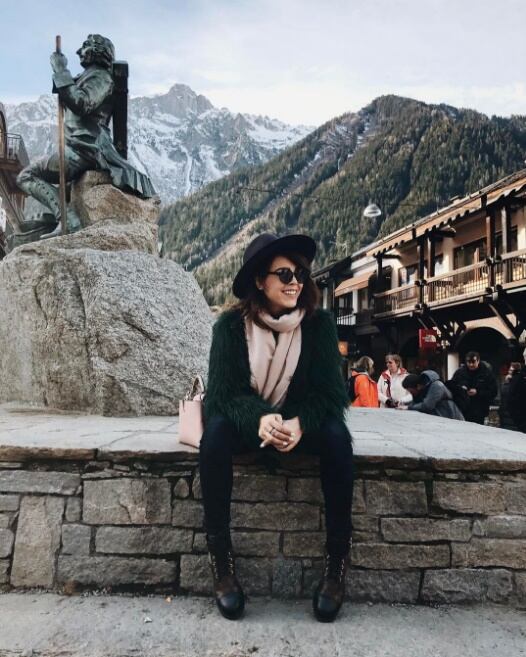 FOTOS: El viaje de Danna Paola a Europa