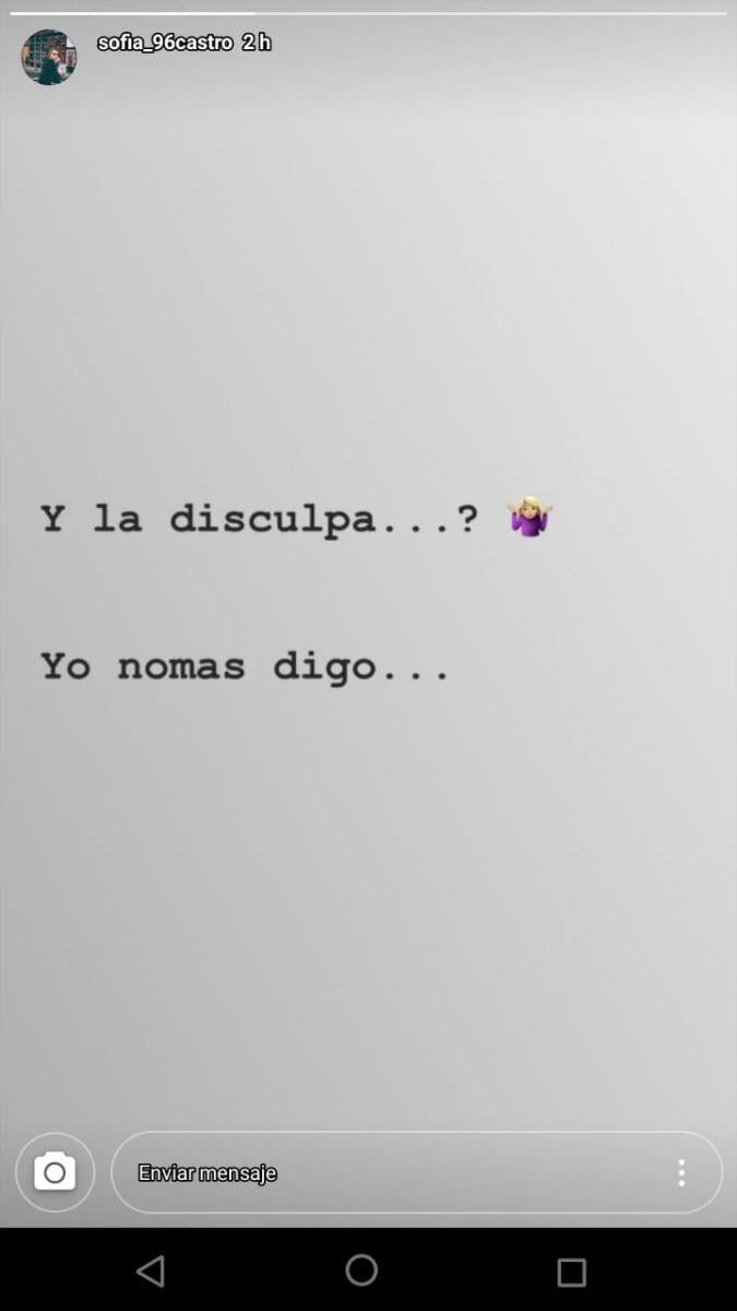 ¿Sofía Castro manda mensaje a Enrique Peña Nieto tras anuncio de divorcio?