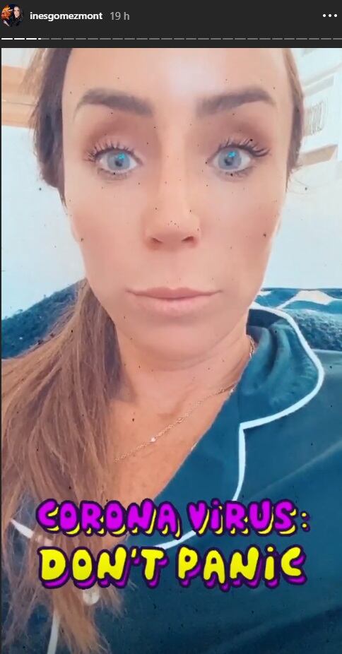 Inés Gómez Mont se une a #YoSíMeQuedoEnCasa para evitar el coronavirus