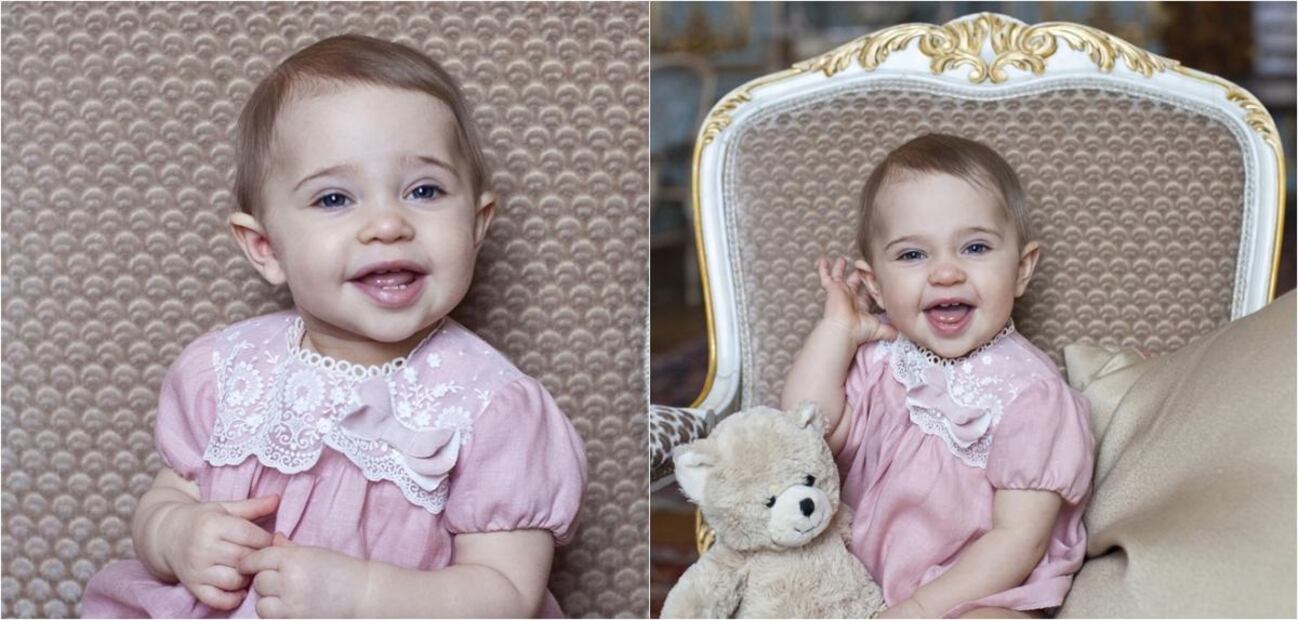 Las adorables fotos de los bebés reales