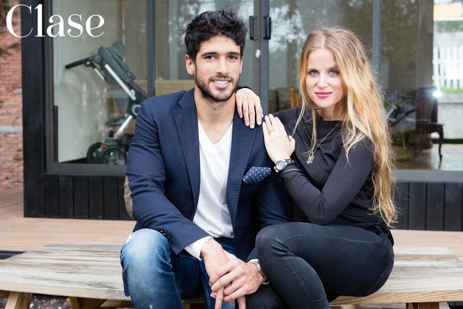 Gabriel Rojo de la Vega y su esposa Carlota Chacón en la dulce espera de su primogénito Lorenzo