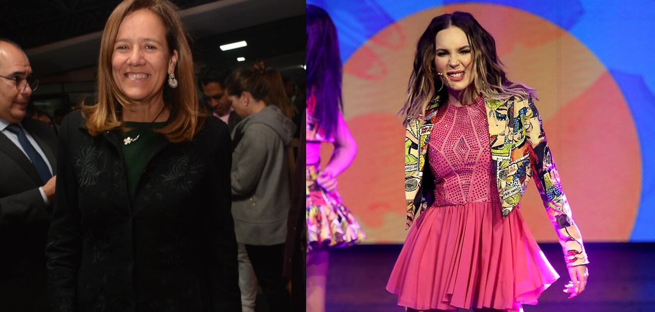 Margarita Zavala en el estreno del musical “Hoy no me puedo levantar” que protagoniza Belinda