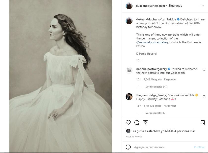Kate Middleton: Sus 3 retratos más impactantes para celebrar sus 40 años