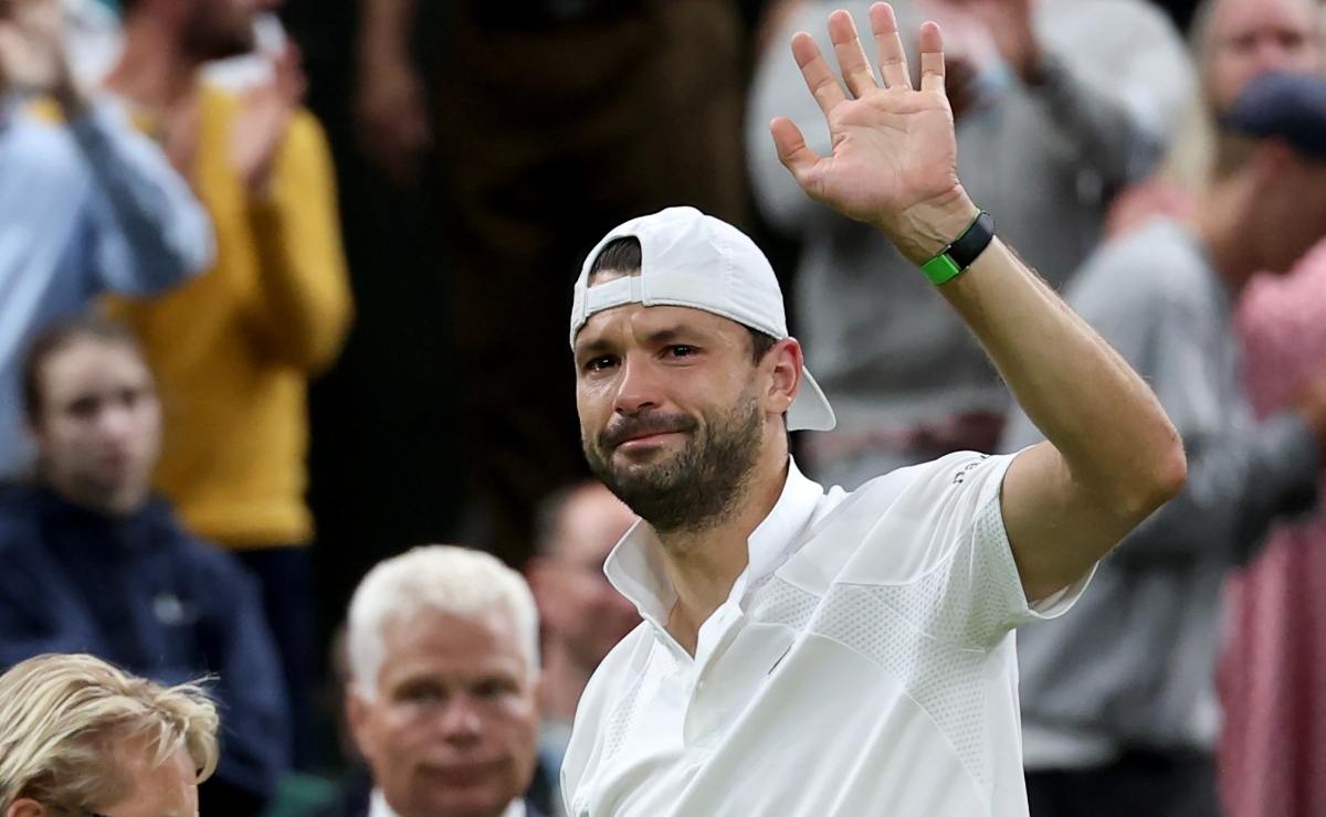 Grigor Dimitrov se despidió de Wimbledon 2025 / Foto: Neil Hall - EFE