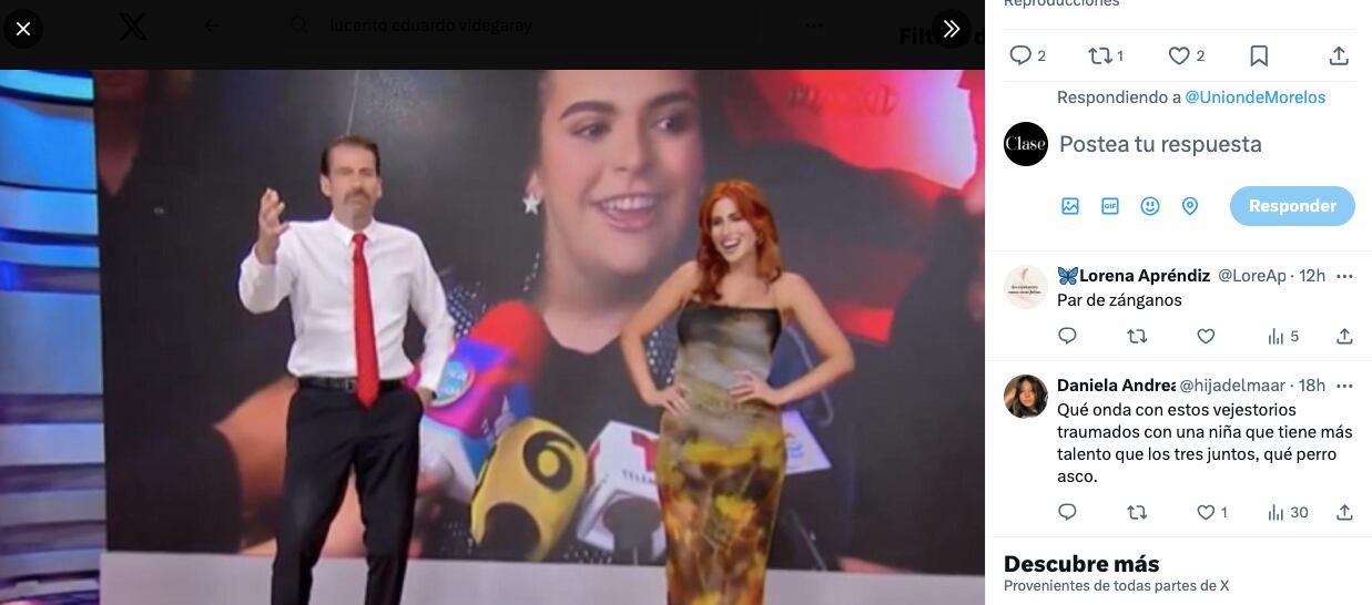 Eduardo Videgaray y Sofía Rivera Torres/Captura de pantalla.