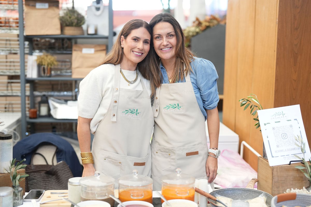 Malú Vales y Daniela Ramírez. (Foto: Leonardo Gómez)