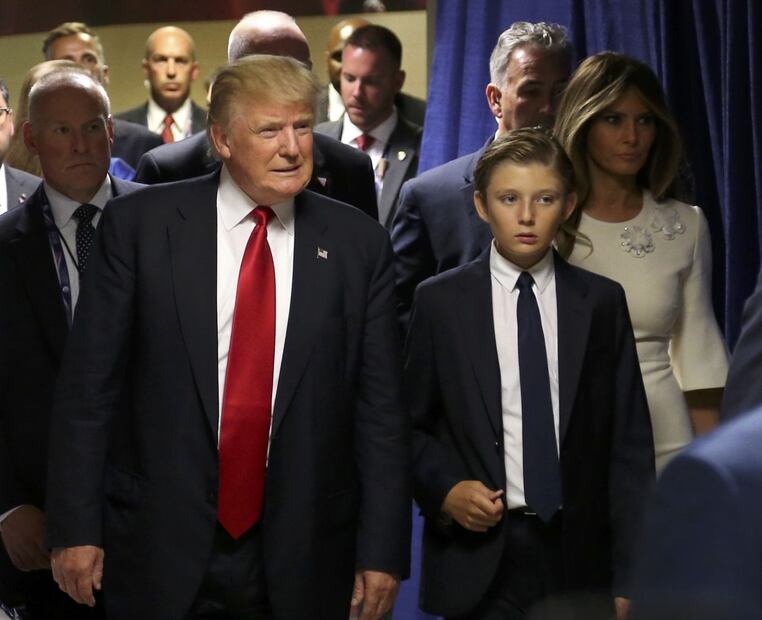 La familia Trump