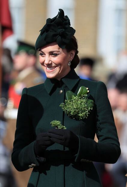 El espectacular look de Kate Middleton en el Día de San Patricio