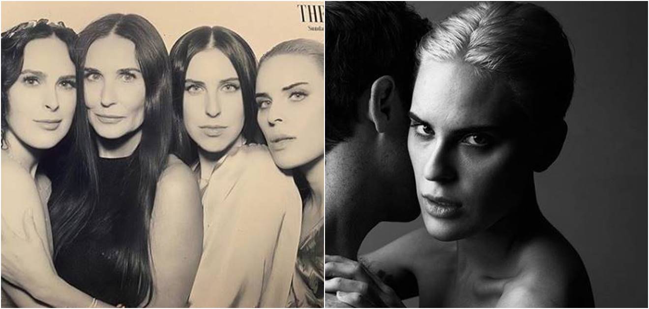 La hija de Demi Moore y Bruce Willis posa desnuda en Instagram