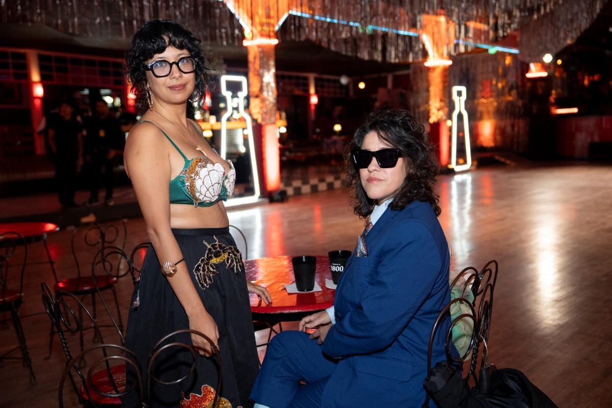 Ana Bolaños y Leonor Téllez. (Foto: Héctor Arjona)