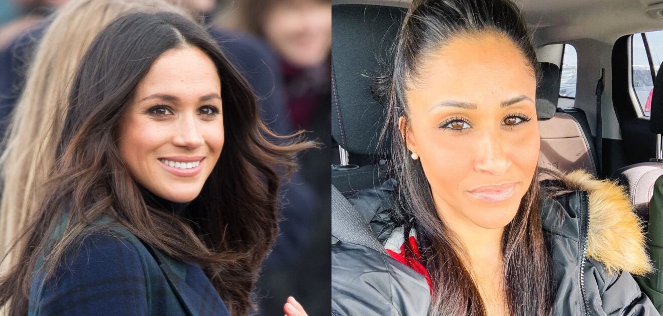 Esta mujer sorprende al mundo por su gran parecido con Meghan Markle 
