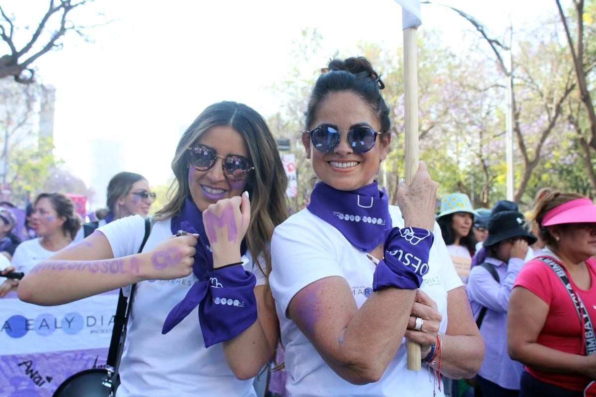 María Teresa Ealy Díaz y Perla Díaz de Ealy / Foto: Nayeli Castillo