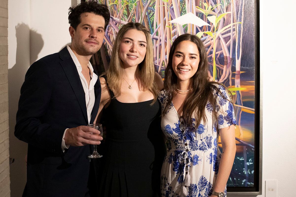 Franco de la Parra, Paulina Ledesma y María José Tejeda. (Foto: Edgar Silva Fuentes)
