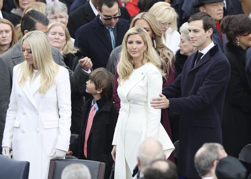 ¿Qué se puso Ivanka Trump en la toma de posesión de Donald Trump?