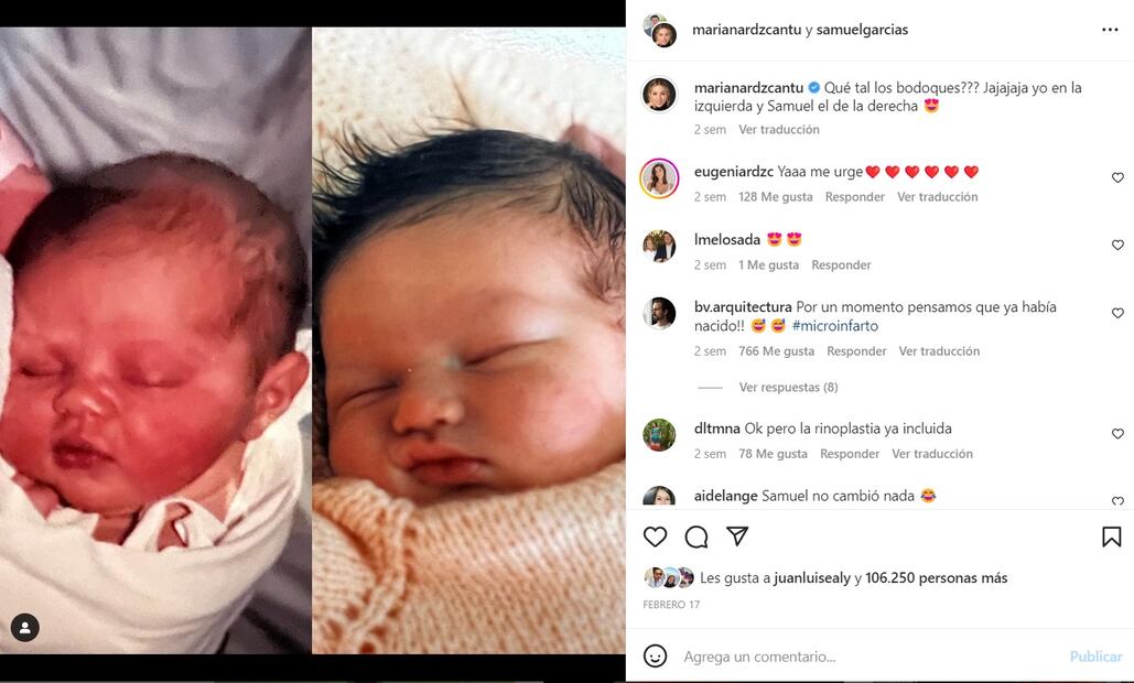 FOTOS Ya nació Mariel, la bebé de Mariana Rodríguez y Samuel García