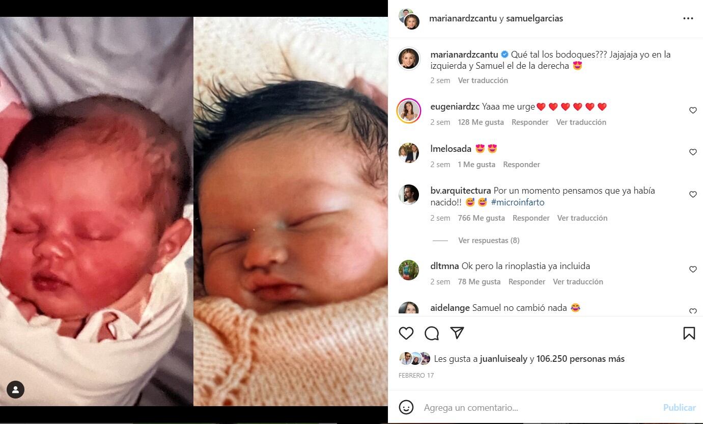 FOTOS Ya nació Mariel, la bebé de Mariana Rodríguez y Samuel García