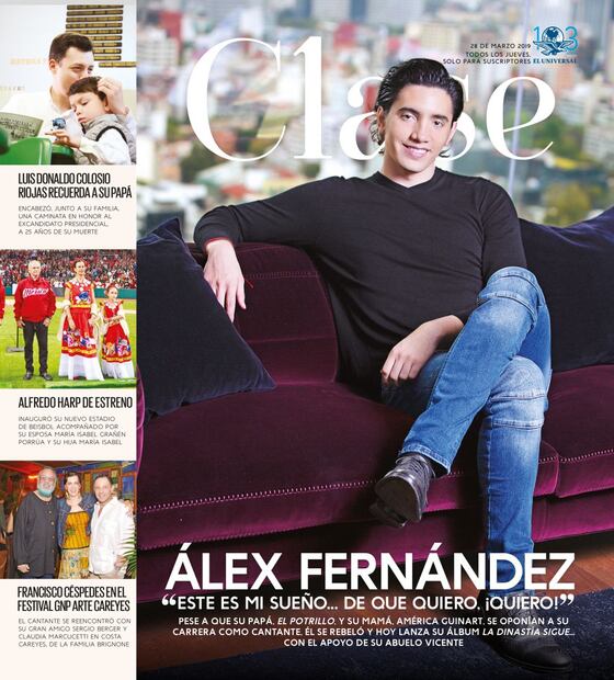 Álex Fernández: “Este es mi sueño...de que quiero, ¡quiero! 