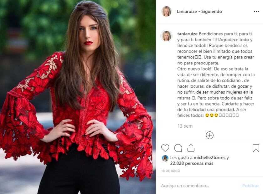 Tania Ruiz y su obsesión por las pelucas