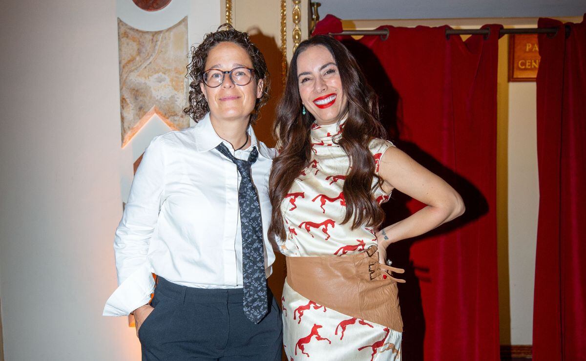 Michelle Fridman y Claudia Lizaldi / Foto: Edgar Silva Fuentes S.