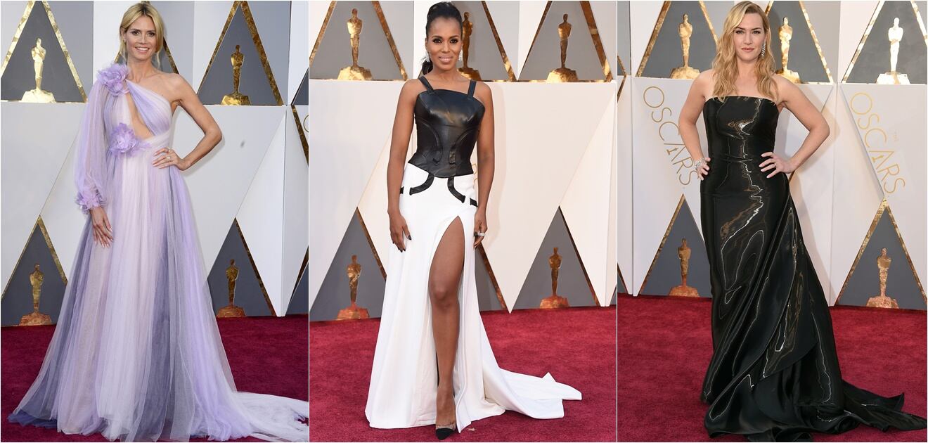 <p>Ellas se arriesgaron demasiado y no atinaron en la gran gala cinematográfica. <strong>(Fotos: Agencias)</strong></p>
