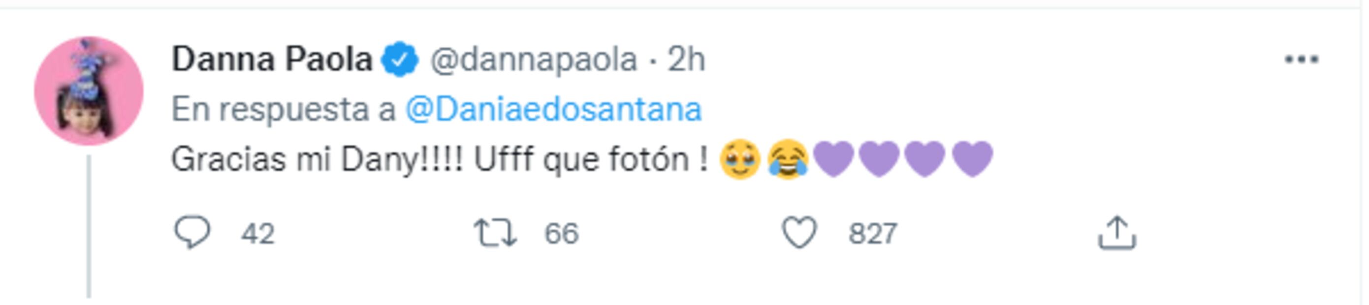 Daniela Aedo, "Carita de Ángel", felicita a Danna Paola en su cumpleaños con nostálgica foto