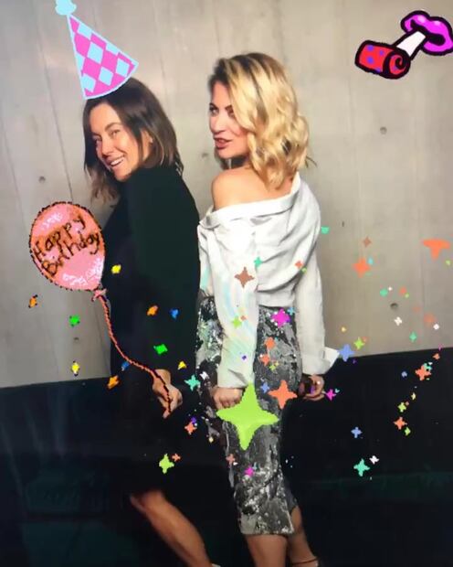 Ludwika Paleta llega a los 40 feliz y con Emiliano Salinas