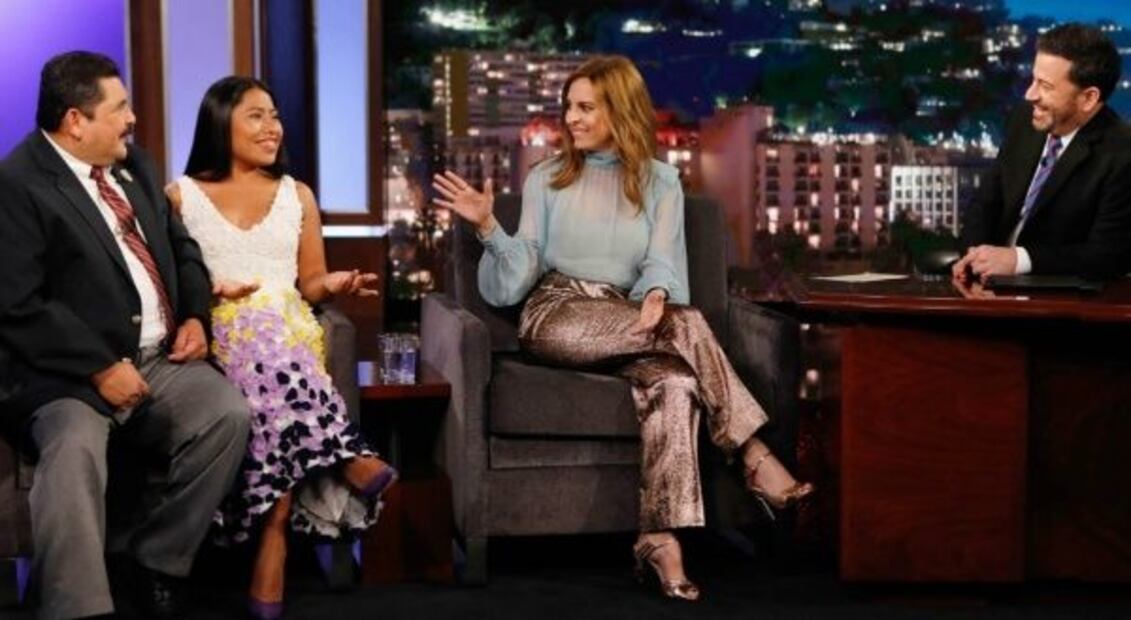FOTOS: Ellos son los famosos que ha conocido Yalitza Aparicio 