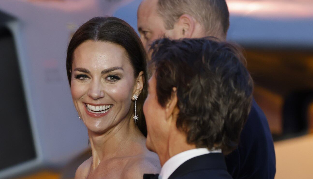 Kate Middleton, radiante y super sexy en el estreno de Top Gun