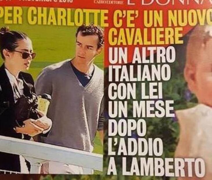 Captan a Carlota Casiraghi con su nuevo amor