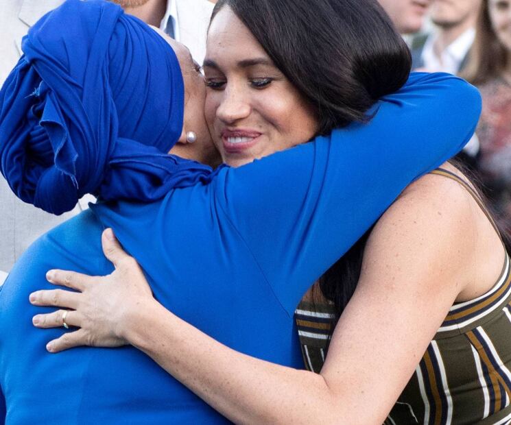Meghan Markle y el error de maquillaje en su gira por África
