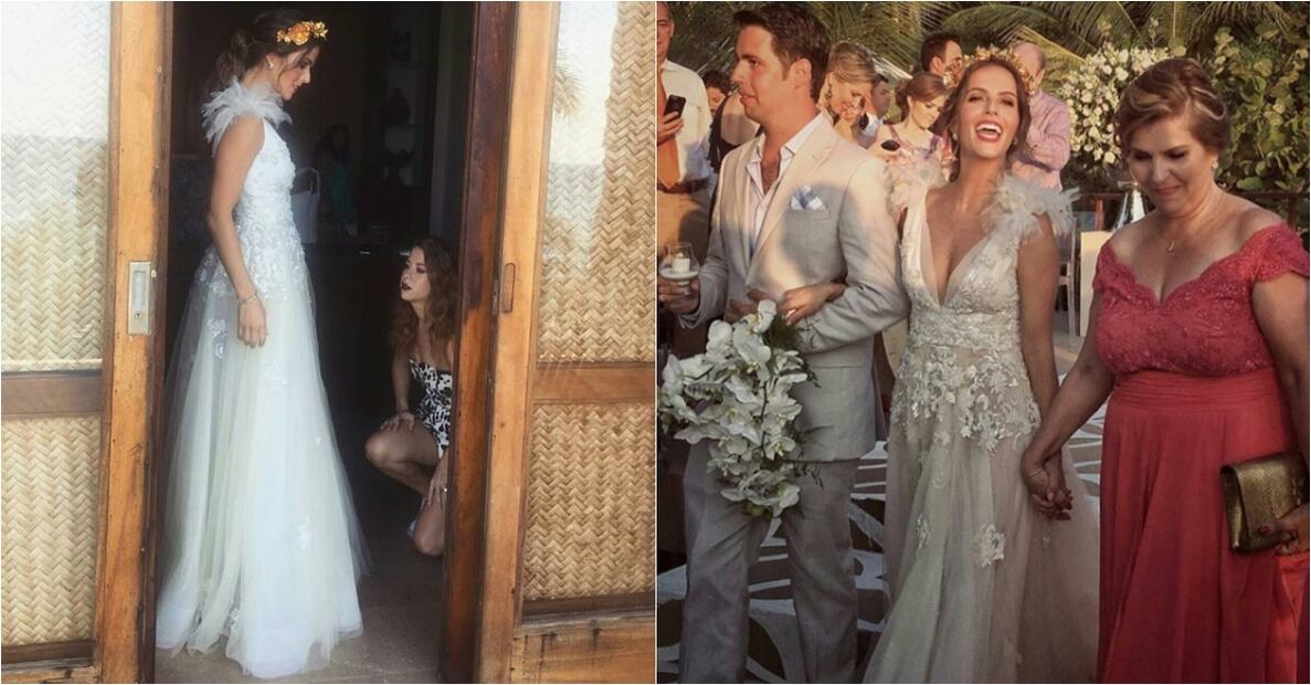 Todos los detalles de la boda de Claudia Álvarez y Billy Rovzar 
