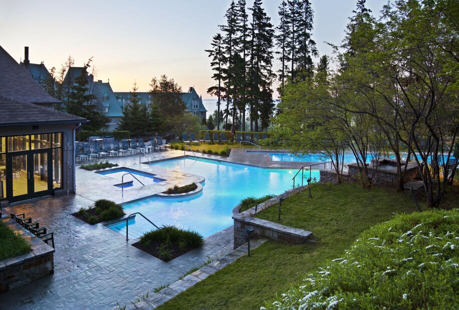 Hotel Fairmont Le Manoir Richelieu, un castillo en Canadá