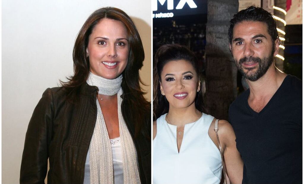 Natalia Esperón, Eva Longoria y Pepe Bastón / El Universal