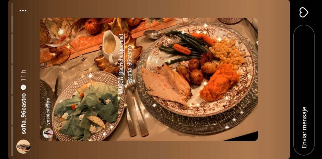 Angélica Rivera y José Alberto Castro pasan juntos Thanksgiving Day