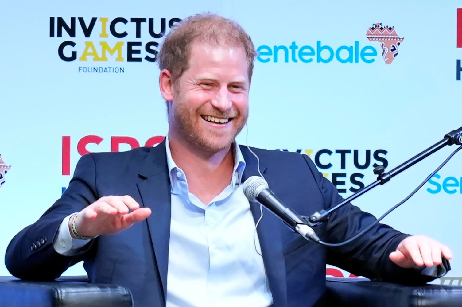 El príncipe Harry en la cumbre "Sports Values Summit-Special Edition" / AP