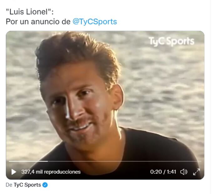 Lionel Messi se convierte en Luis Miguel en insólito video rumbo al  Mundial de Qatar 2022