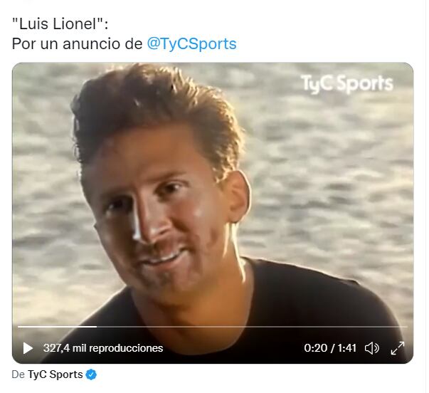 Lionel Messi se convierte en Luis Miguel en insólito video rumbo al  Mundial de Qatar 2022