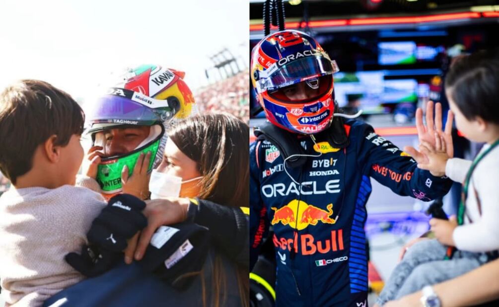 Sergio 'Checo' Pérez y Carola Martínez / Foto: Instagram