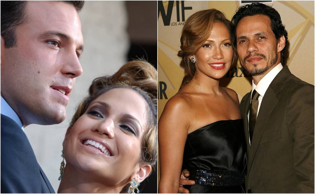 Marc Anthony y Ben Affleck, ex parejas de Jennifer Lopez, exclaman su admiración por ella