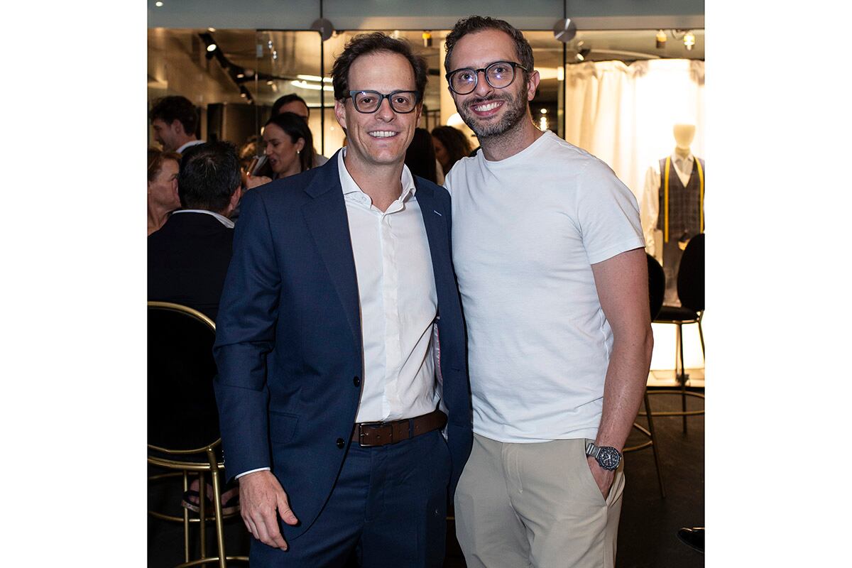 José Miguel Quinzaños y Moisés Hamui. (Foto: Héptor Arjona)
