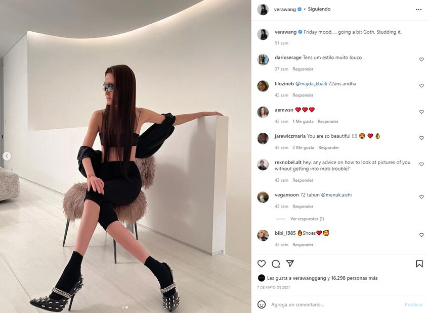 El sorprendente estado físico de Vera Wang a sus casi 73 años