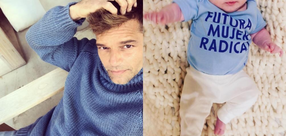 Lucía, la tierna hija de Ricky Martin, "manipula" a todos los integrantes de su familia